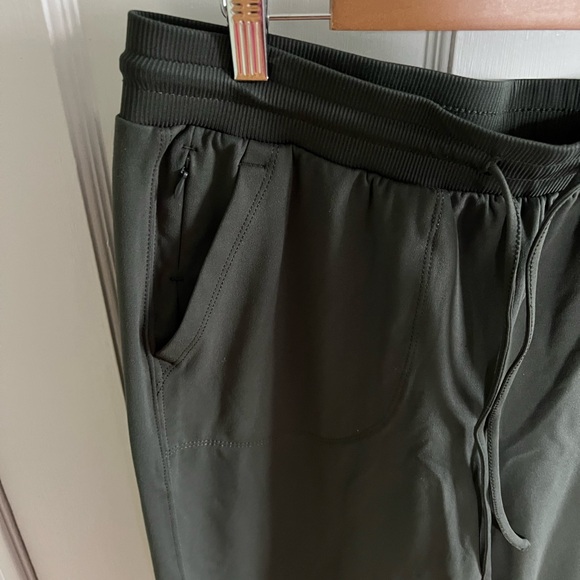 Dark Green Jogger Pants - Picture 3 of 3